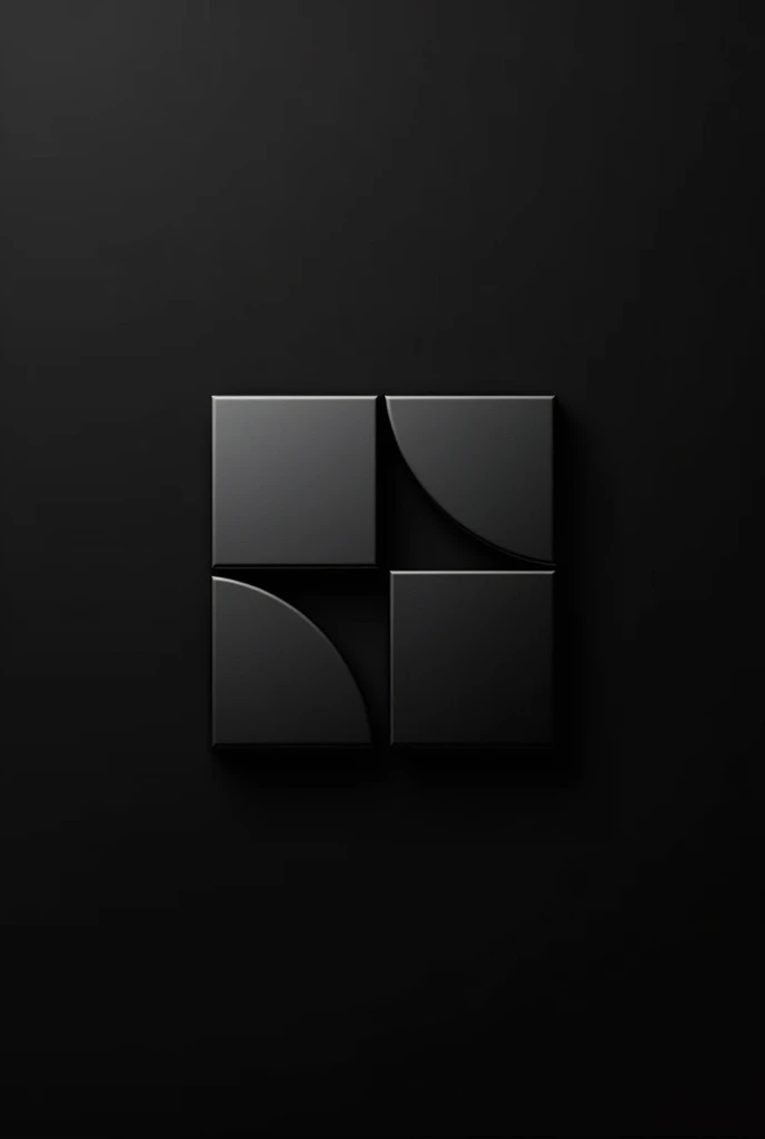 Create a logo with the onde piece logo and the black cover logo mixed together