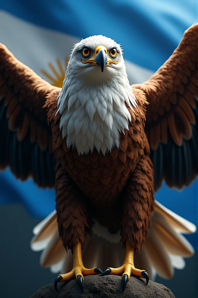 Argentine flag eagle 