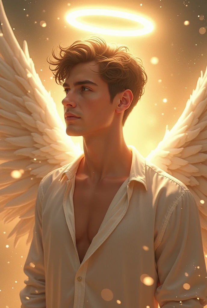 Handsome Angel god々Shii young male art