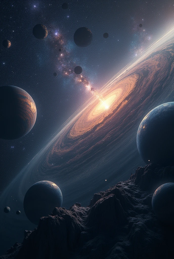 Super hyper mega realistic space full hd 8k as realistic as possible