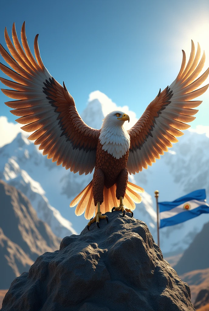 Argentine freedom eagle