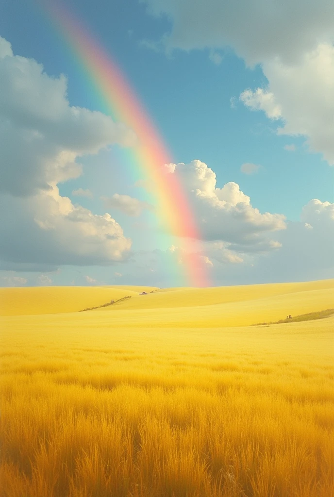 shades of yellow rainbow