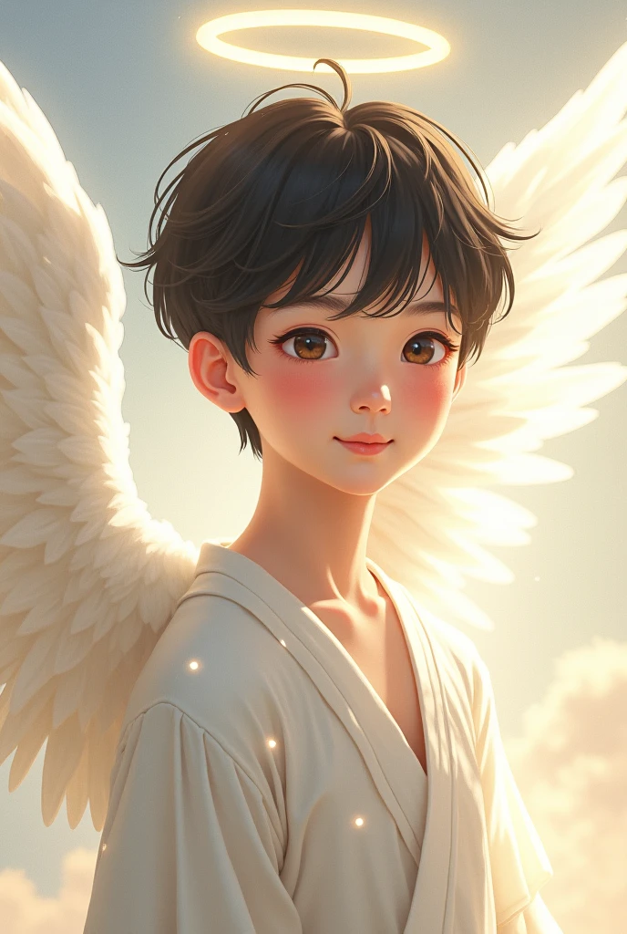 Japanese boy Angel god々Shii Handsome 優Shii It's like I'm talking to you Facing forward
laughing sexy