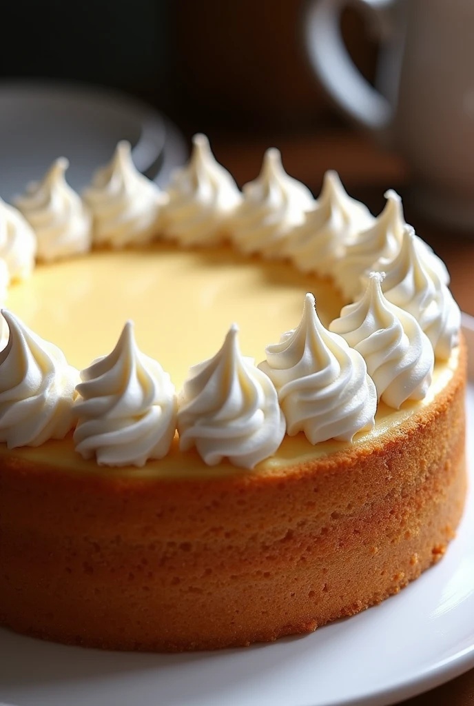 banoffe cake , Shank ,round ,circular ,whipped cream ,full picture ,best angle , Shank madeira , Shank ,grainy