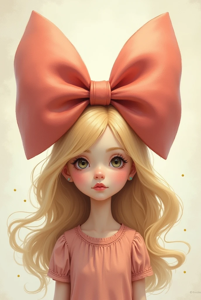 A blond girl with a big but
