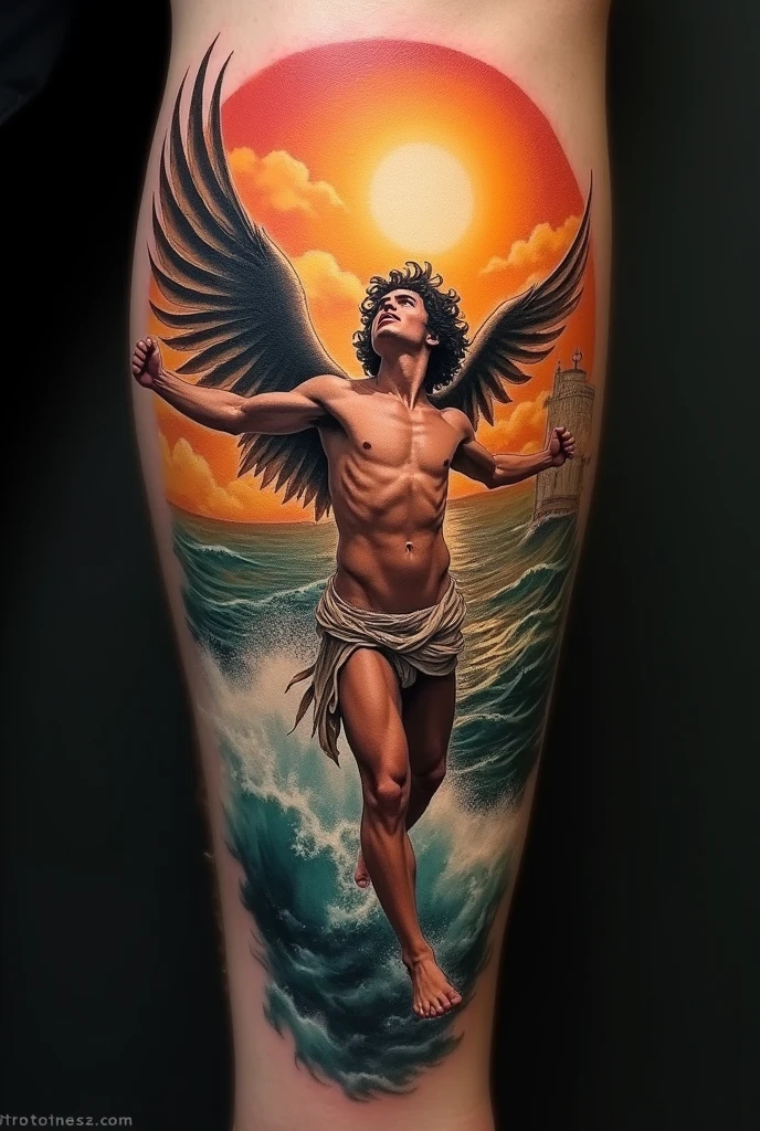A Icarus tattoo