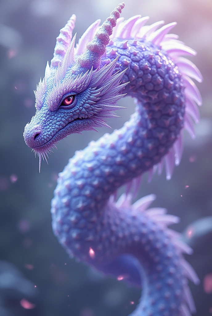 Iced Dragon, purple