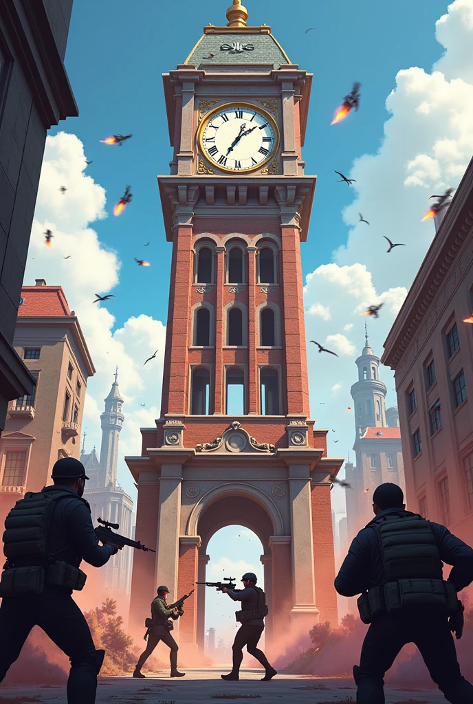 Free fire clock tower
