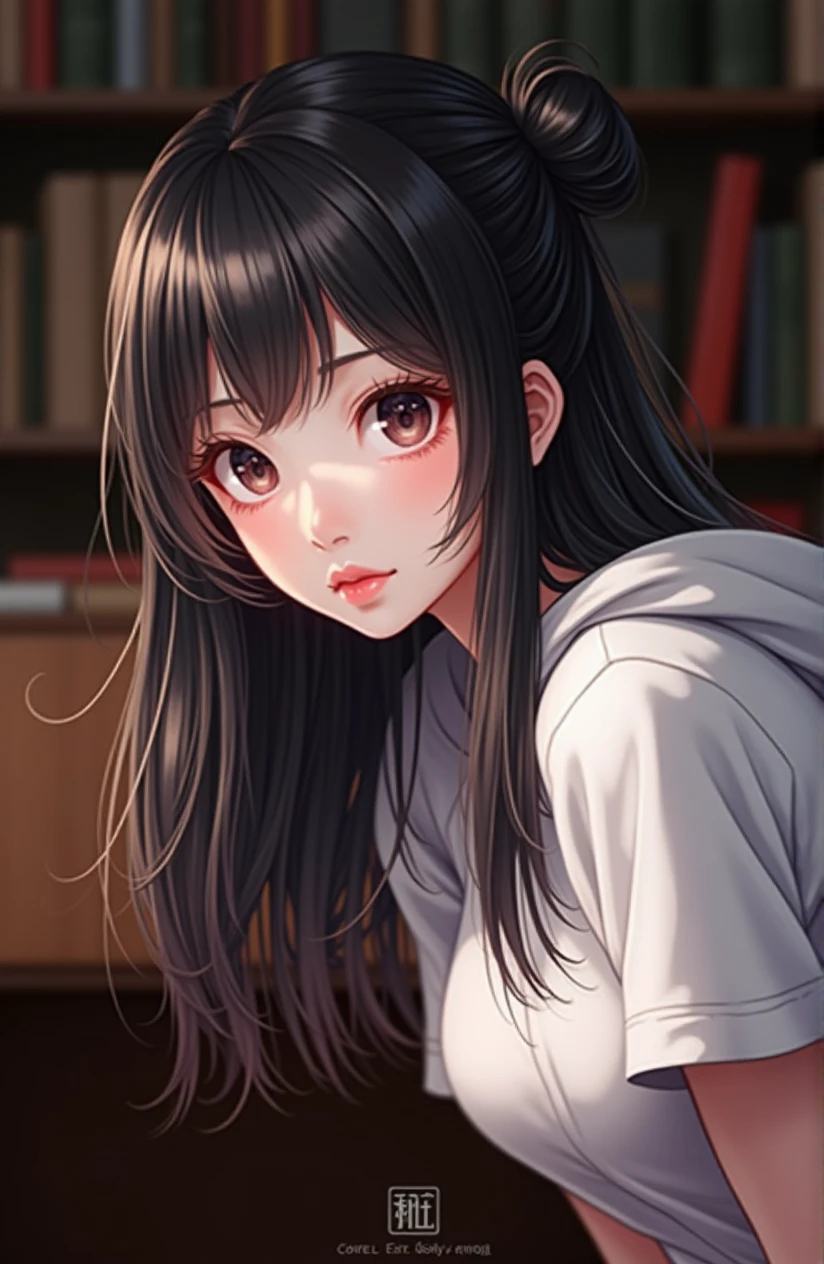 (((Character's appearance.Hair color.Details must be copied exactly from the original image)))((masterpiece. masterpiece. real photos ))Maintain eye contact with the audience.She is Taiwanese.Delicate skin.Lovely big eyes.Charming lips slightly parted. Beautiful girl named SOFY.