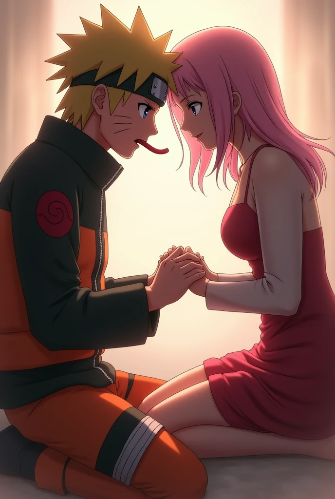 naruto licking sakura haruno feet

