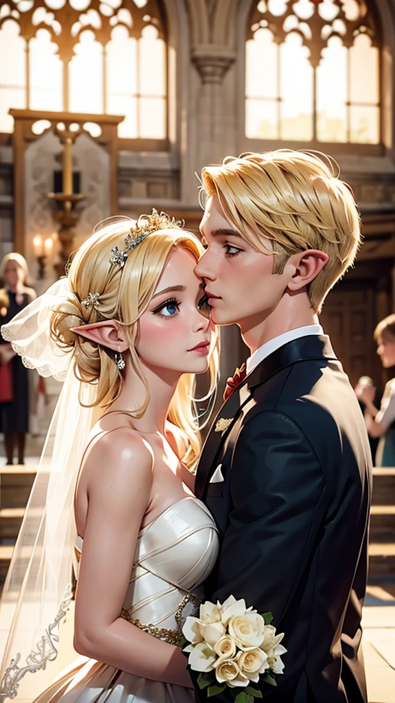 Blonde,Elf,Wedding Photos