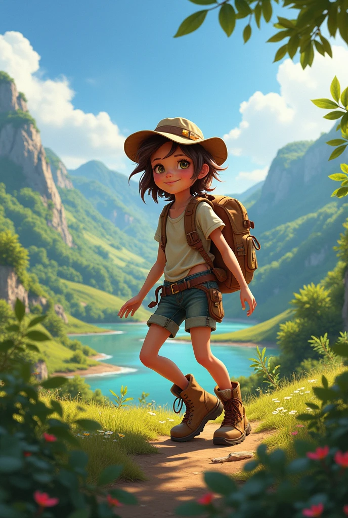girl、Tomboy、land