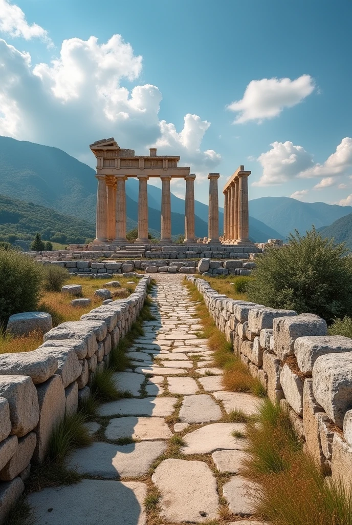 RUINS IN GREECE