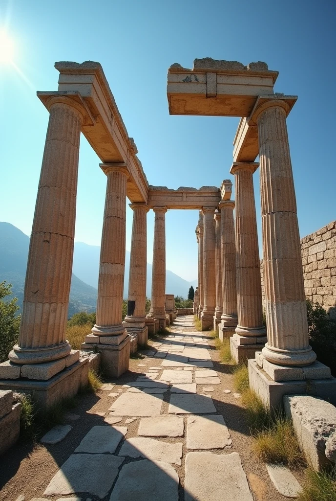 RUINS IN GREECE