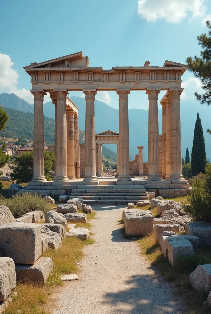 RUINS IN GREECE
