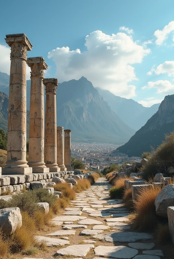 RUINS IN GREECE