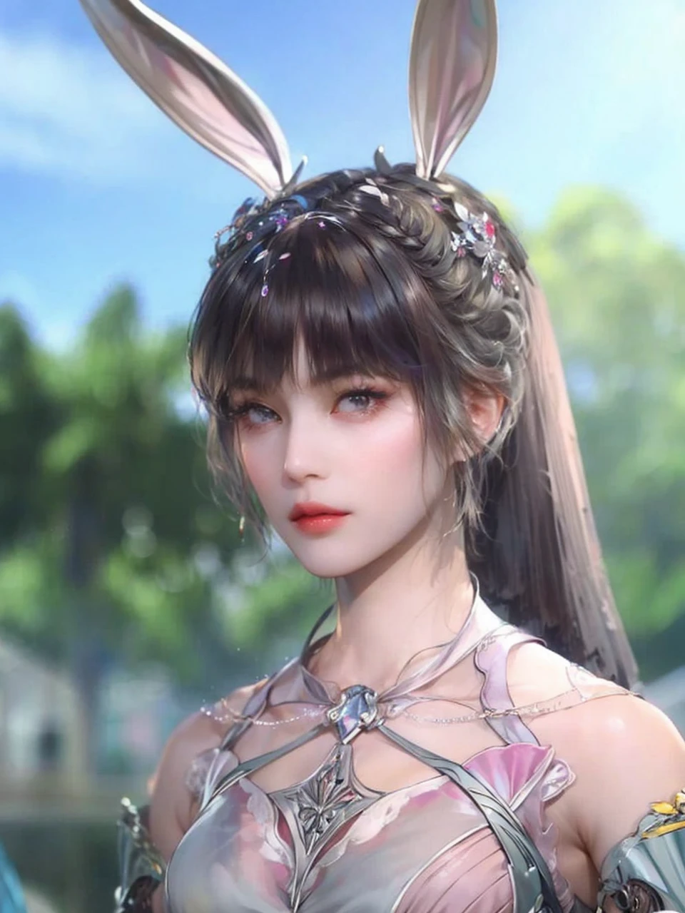 143
(20 year old woman), (surreal), (High level image quality), ((beautiful hairstyle 46)), ((short hair:1.46)), (breasted:1.1), (lipsticks)