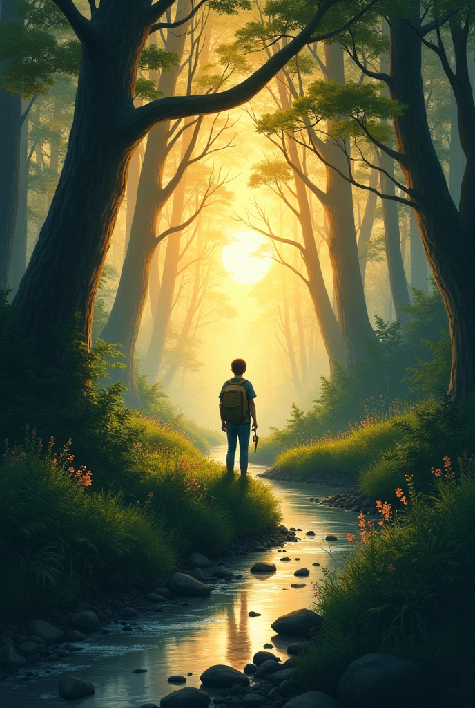 Forest Evening Well