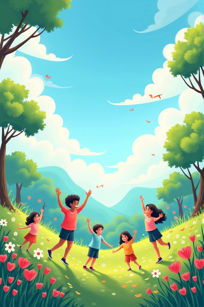 springtime An illustration