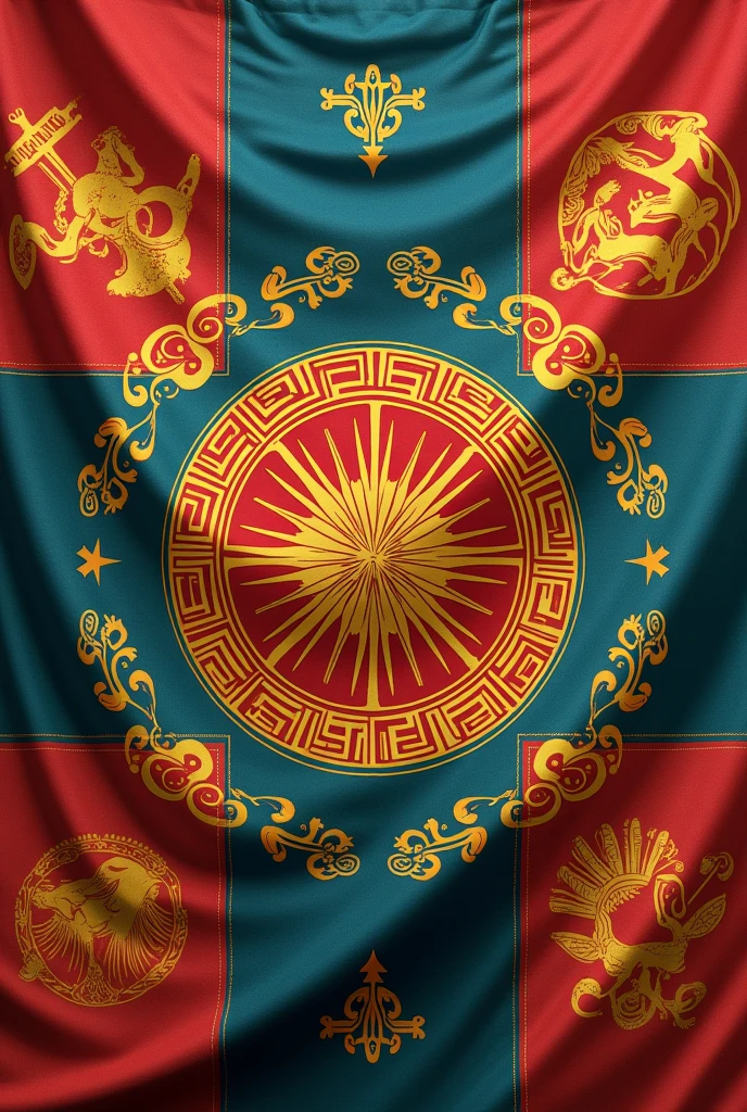 The flag of a fictional country