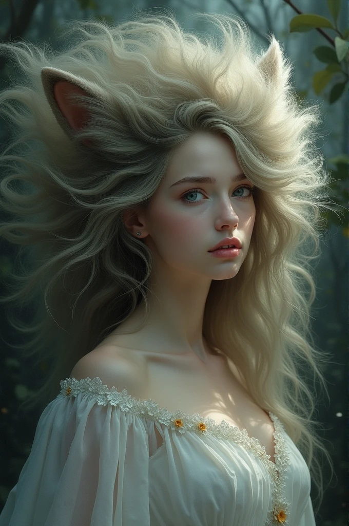 Girl with Wolf Hair