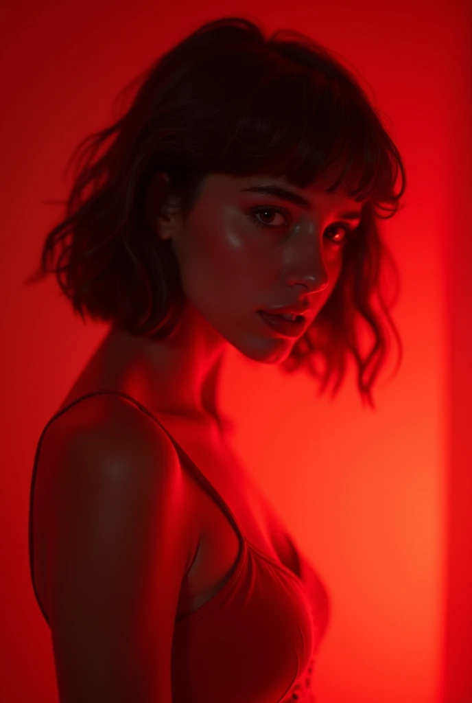 Engulfed By red, a portrait of a pretty french young woman, intricate detail, modern, 16k, digital art, artstation, cinematic lighting, vivid, professional 3d model analog film photo, a portrait of a pretty french young woman, faded film, desaturated, 35mm photo, grainy, vignette, vintage, Kodachrome, Lomography, stained, highly detailed, found footage . octane render, highly detailed, volumetric, dramatic lighting