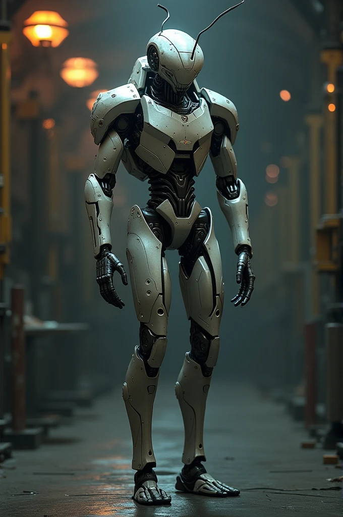 A robot ananoid man