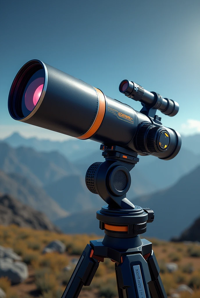 Super-tech portable telescope that can be put in your bag 