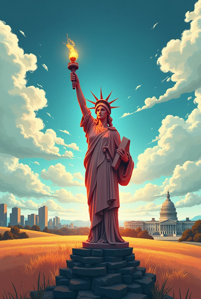 Liberalism values individual freedom, equality before the law, limited government, private property, the free market and representative democracy.

