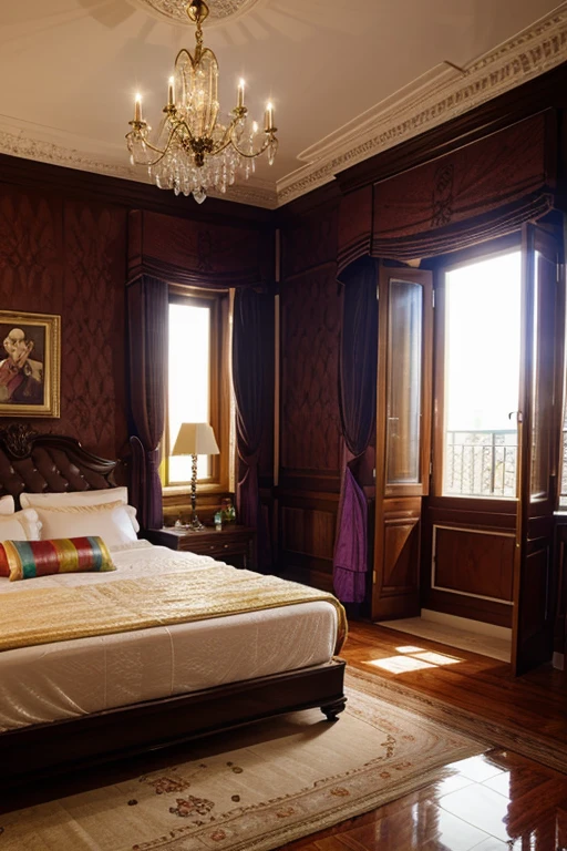 Mansion extralujosa, penthouse, bedrooms, very beautiful, Beautiful colors, gemstones, artwork, rainbow