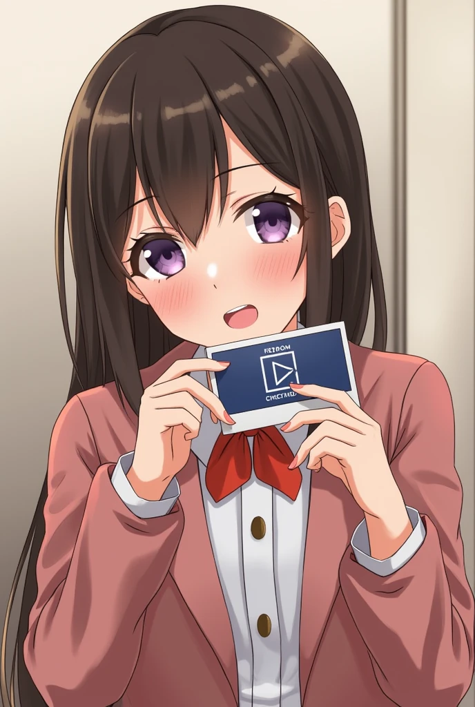 realistic, 1girl, posing, flirty, holding polaroid photo,