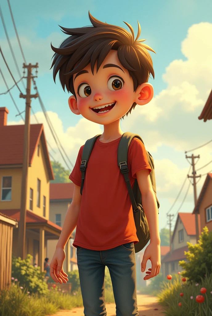 Once upon a time, in a small town, there was a young boy named Alex. Alex always helped his neighbors carry groceries, offered a kind word to everyone he met, and never hesitated to lend a hand. His good behavior inspired others to be kind too, creating a chain of positivity in the community. One day, when a storm hit the town, everyone came together to help each other, showing that good behavior can spread like wildfire and make the world a better place. And from that day on, Alex's acts of kindness continued to brighten the lives of those around him.
