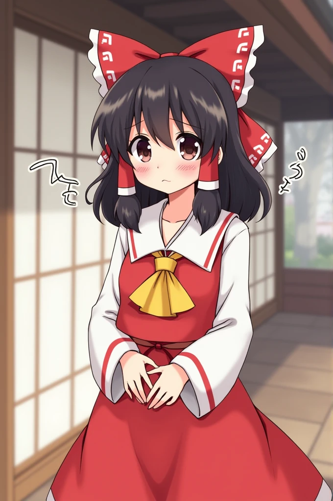 Reimu's Stomach Sounds Embarrassed