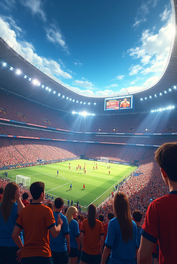 Make a game day art of a game