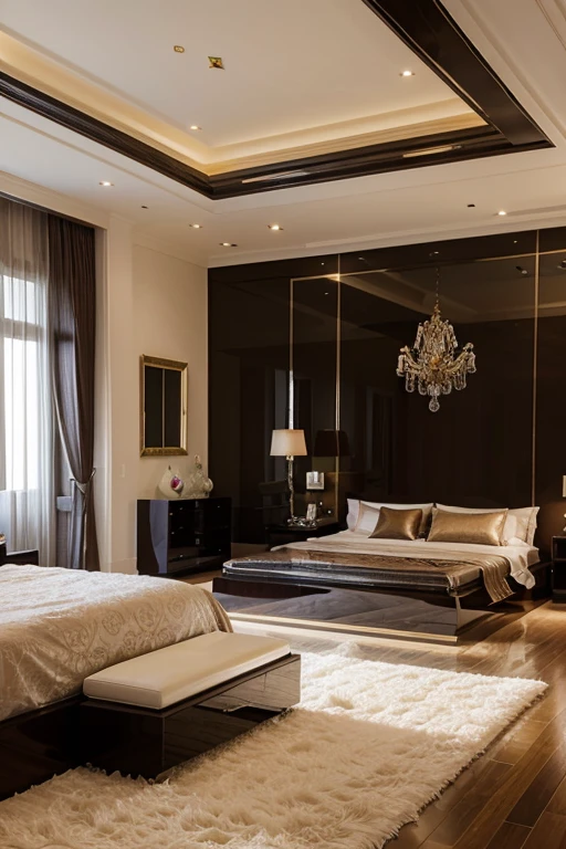 Mansion modern extralujosa, penthouse, bedrooms, very beautiful, Beautiful colors, gemstones, artwork, rainbow