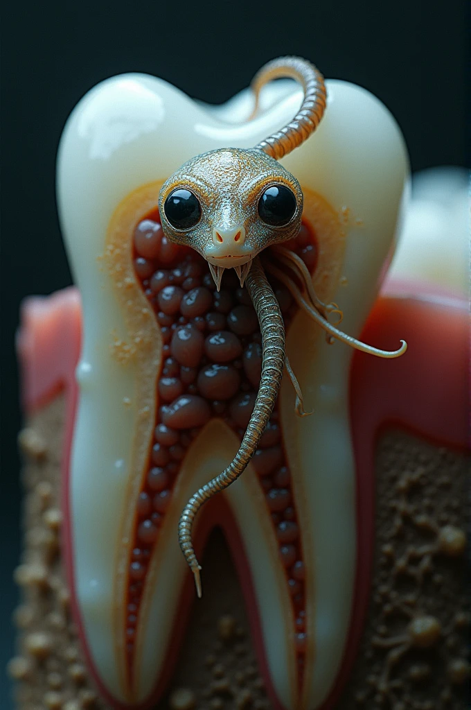 tooth worm
