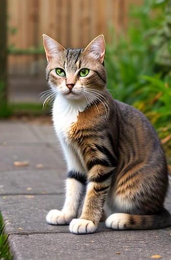 Tabby cat grey