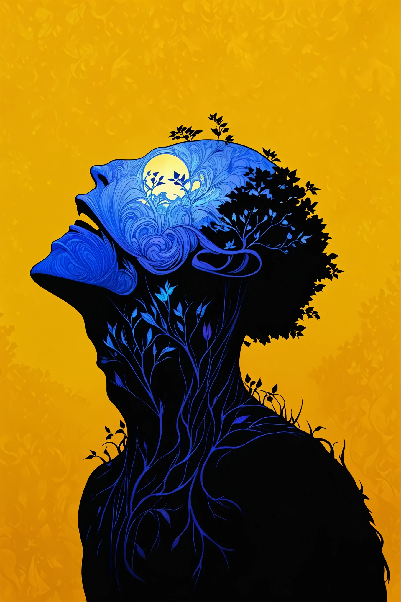 a magical treebeard using nature's power to heal, art nouveau style, ultra-detailed, 8k, highly realistic, dramatic lighting, vivid colors, intricate patterns, organic textures, ethereal atmosphere, fantasy, lush vegetation, glowing magical energy, radiant colors, dramatic shadows and highlights, masterpiece