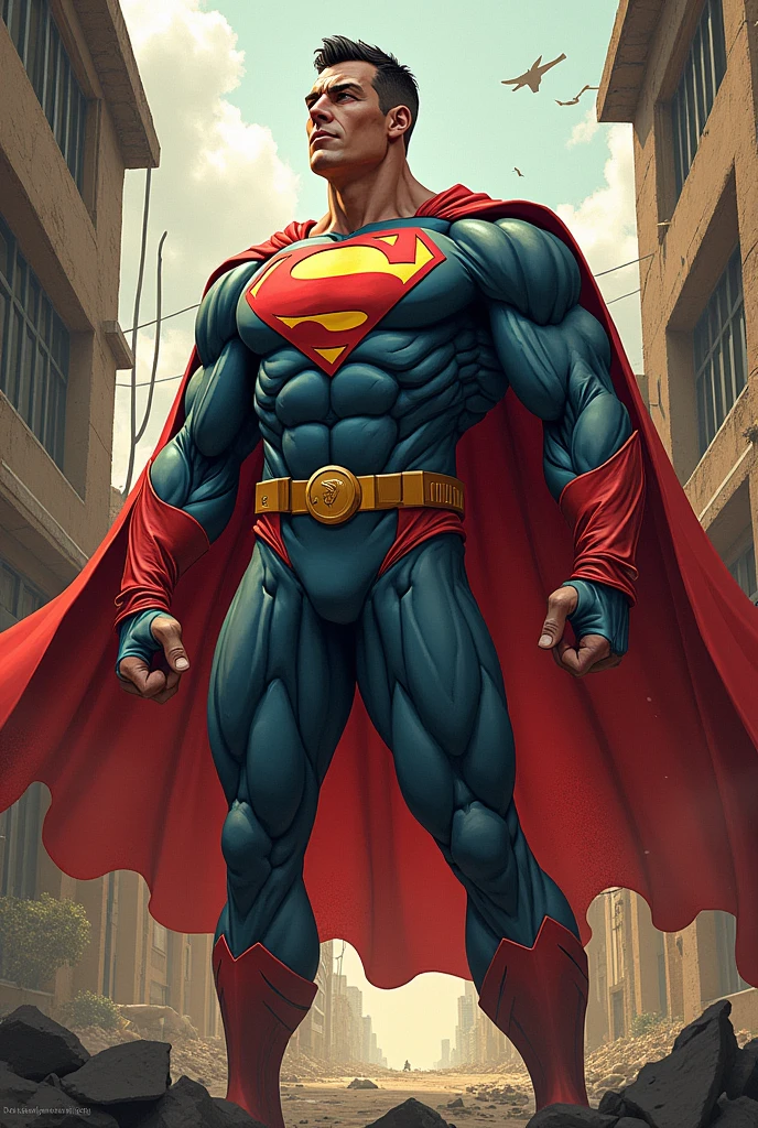 pock the superhero nigga of hunger with a text written: super heroi da fome