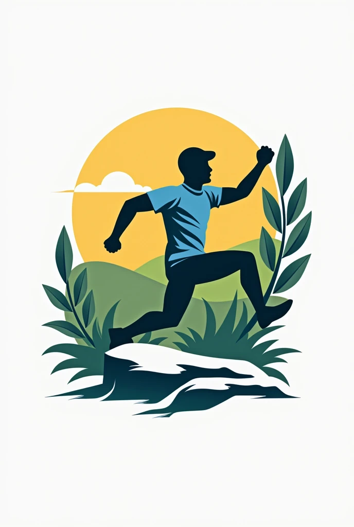 Make me a logo for my sportswear brand Chapifit, Yes I like to climb, Go on walks and spend time with my friends in Cundinamarca