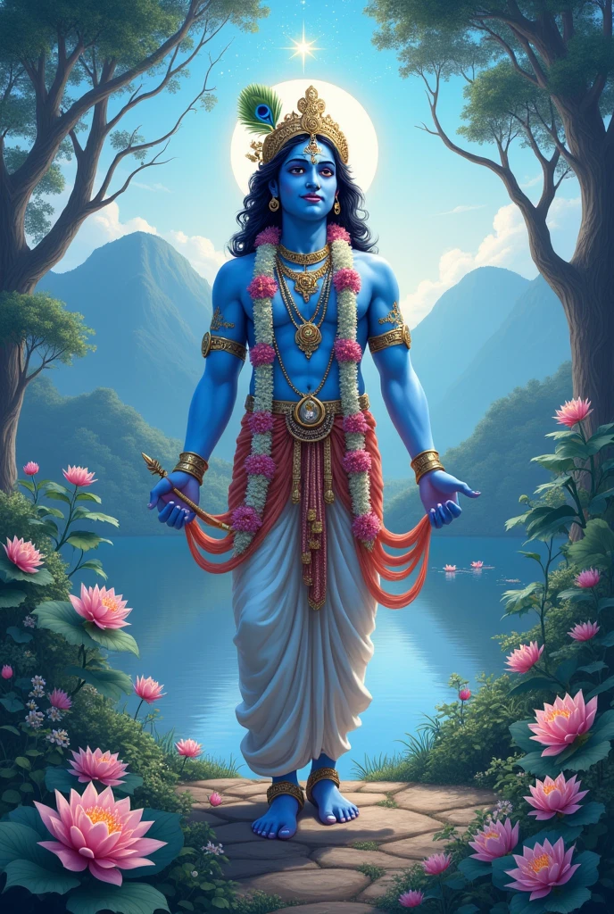 Lord krishna
Walk with 