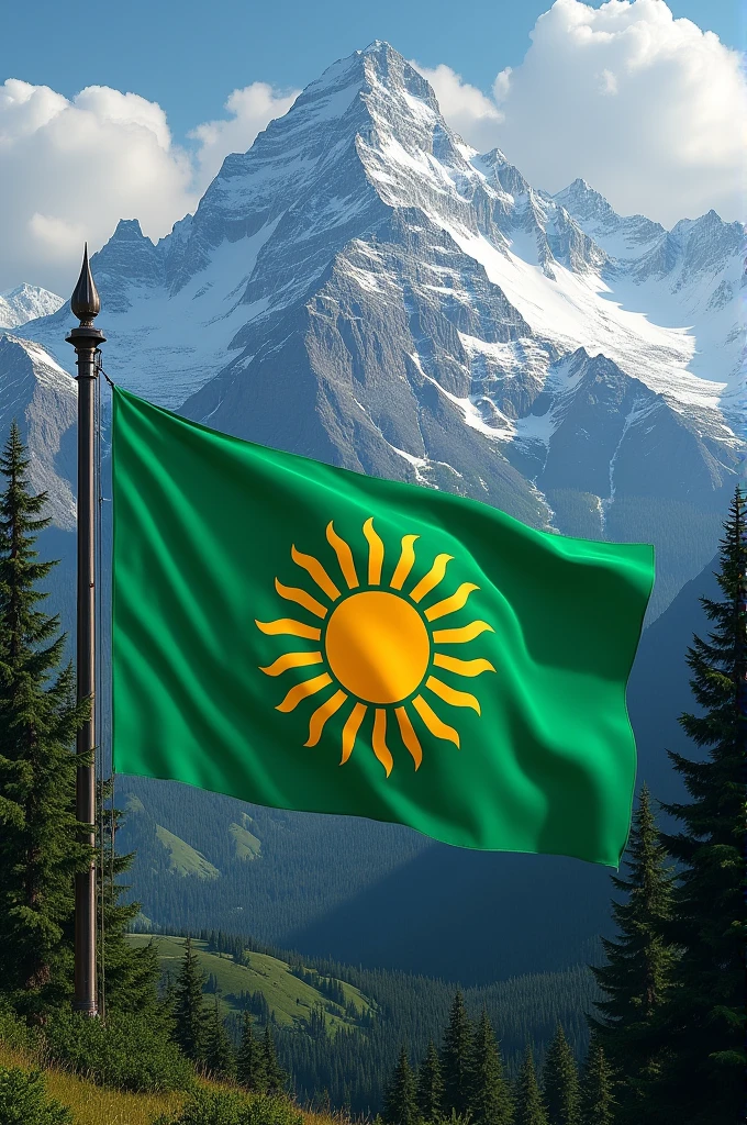 Create a picture of the flag of Circassia
