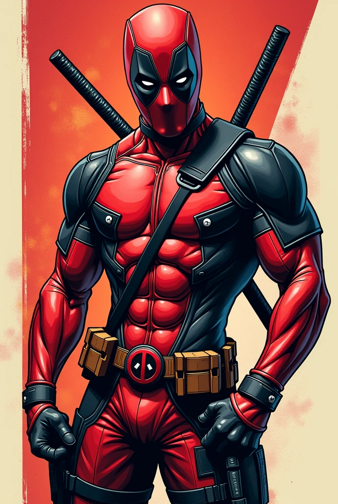 dead pool graphic art