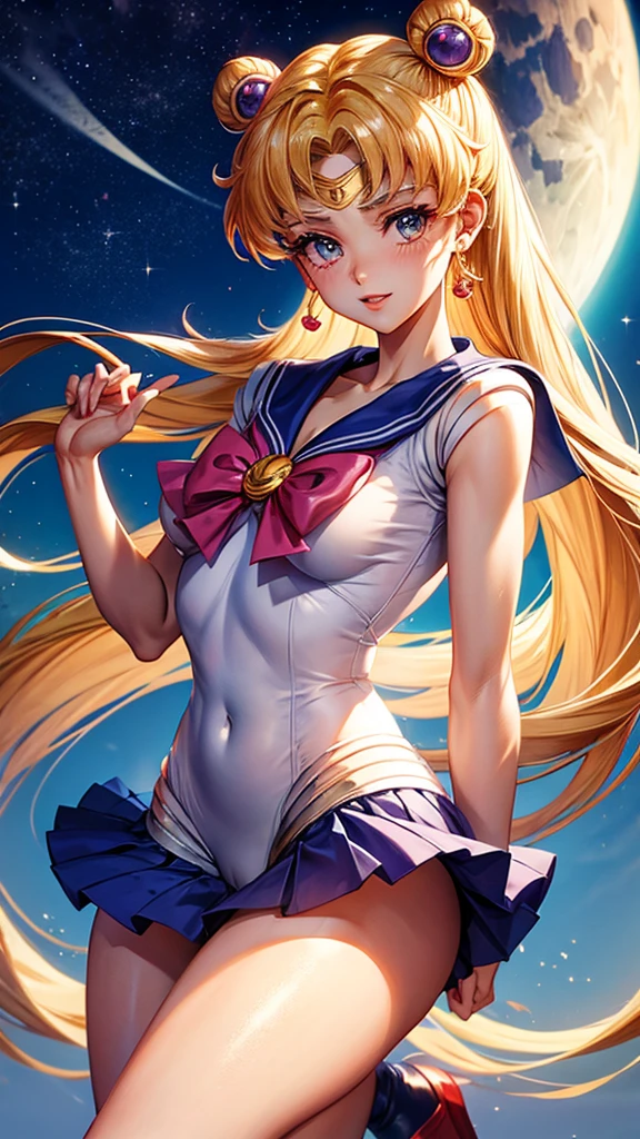 Sailor Moon dressed in sexy clothes