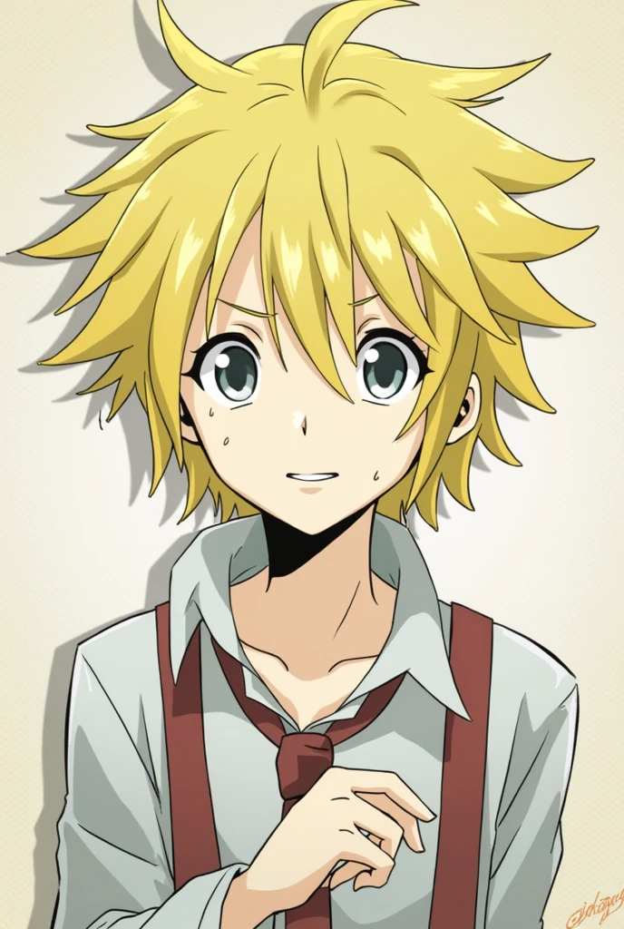 (masterpiece, best quality), (Gray eyes), Parallel Universe, (sugar cane), permanent, whole body, 1 boy, Kisuke Urahara, Solitary, Blonde Hair,