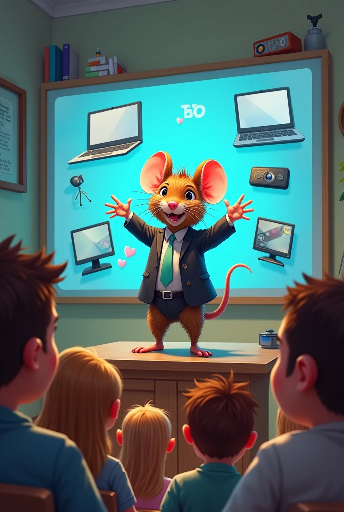 MOUSE OFFERING STREAMING CONTENT TO PEOPLE