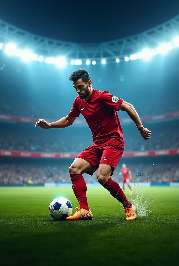 You can create an image for a football news page