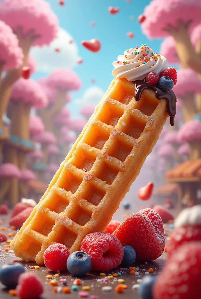 Different Flavours Waffle Stick