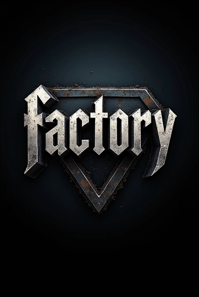 A logo for a rock band called "factory"
