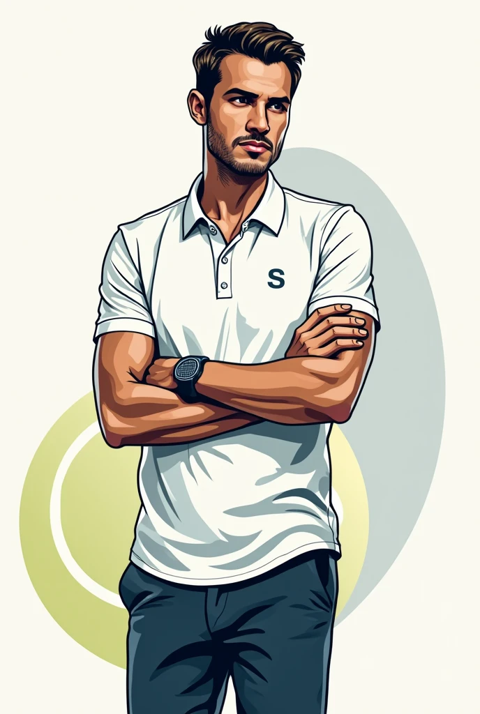 Logo of a tennis tipster named Pablo Farias